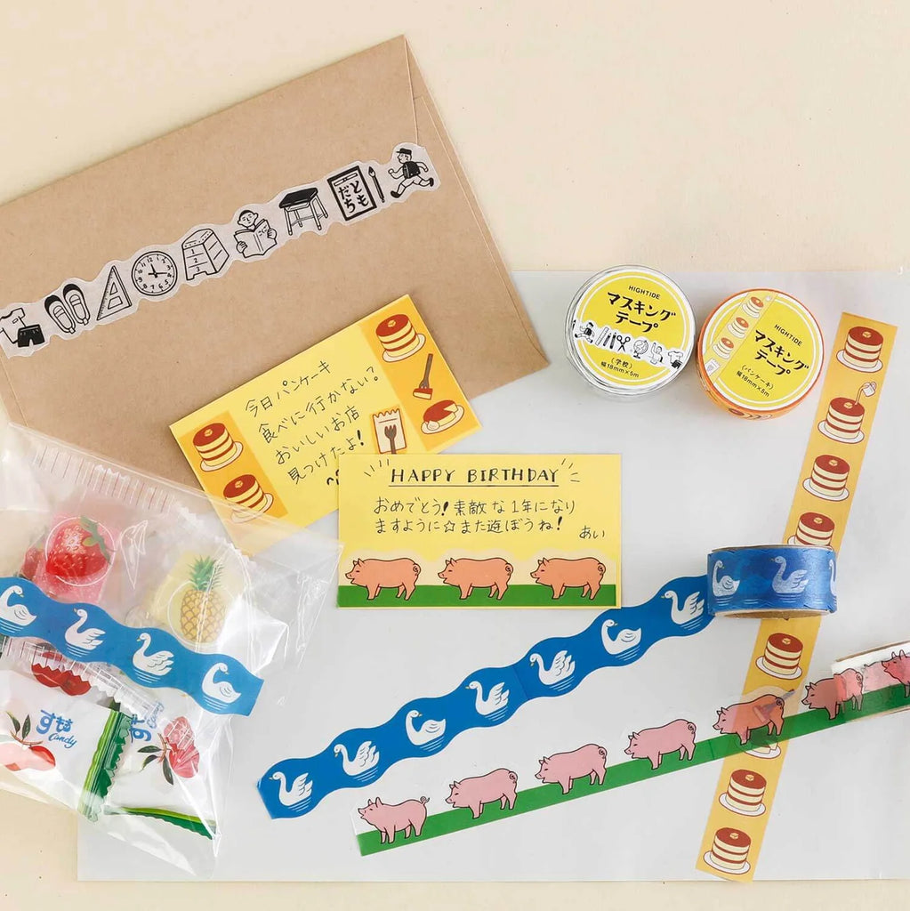 Pig Retro Masking Tape by Hightide USA