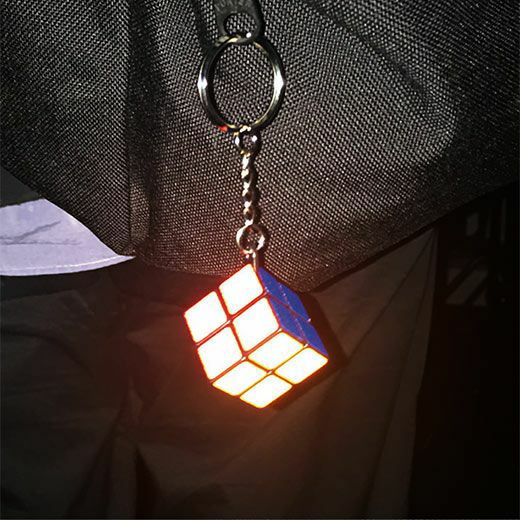Magic Cube Key Ring by Hightide USA