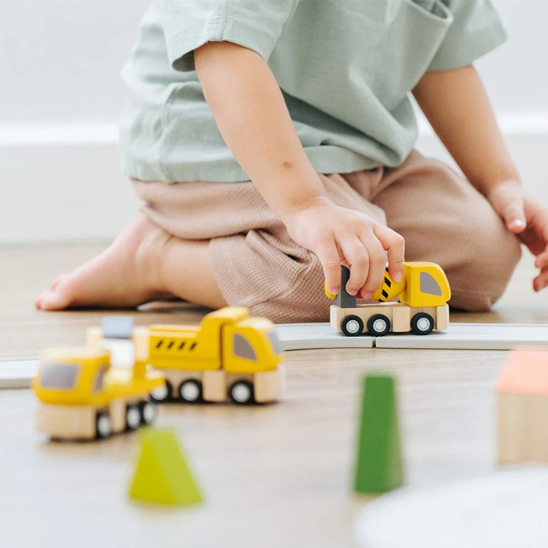 Highway Maintenance Wooden Cars