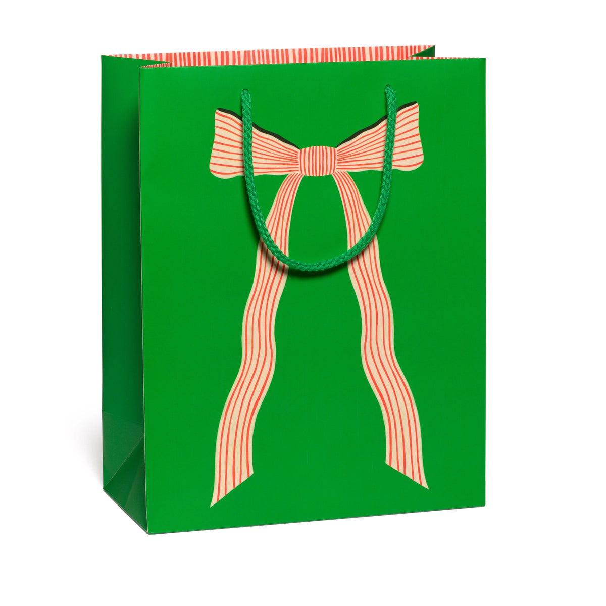 Holiday Black Cat Large Gift Bag