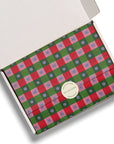 Holiday Checker Tissue Paper