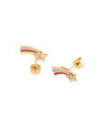 Shooting Star Earrings by Pip Pop Post