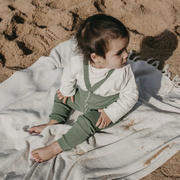 Footless Tights Matcha Oat Latte