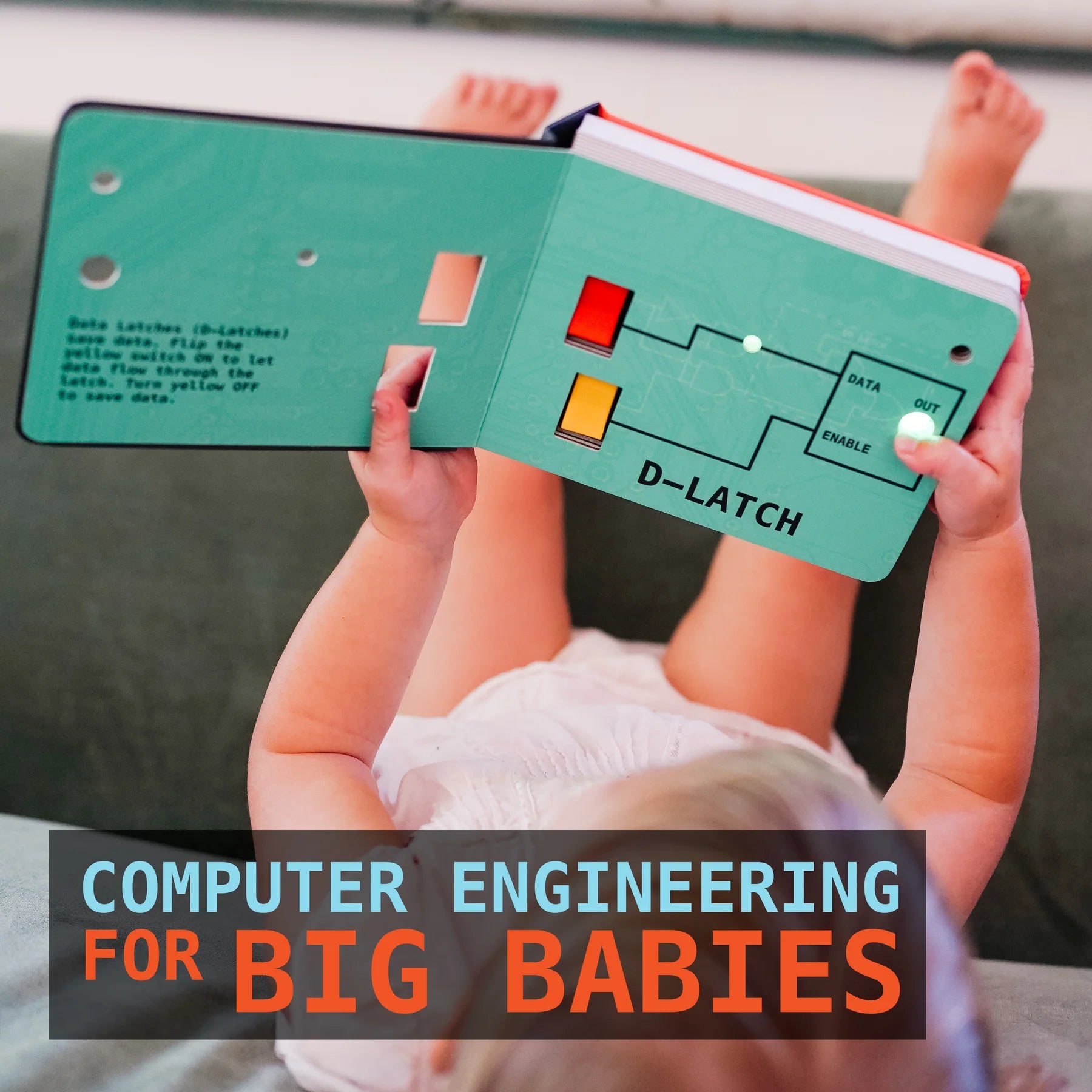 The Sequel: Computer Engineering for BIG Babies Board Book by Hacky Engineering