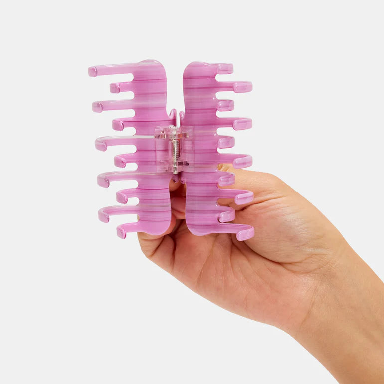 Jojo Hair Claw in Small Petunia by Chunks