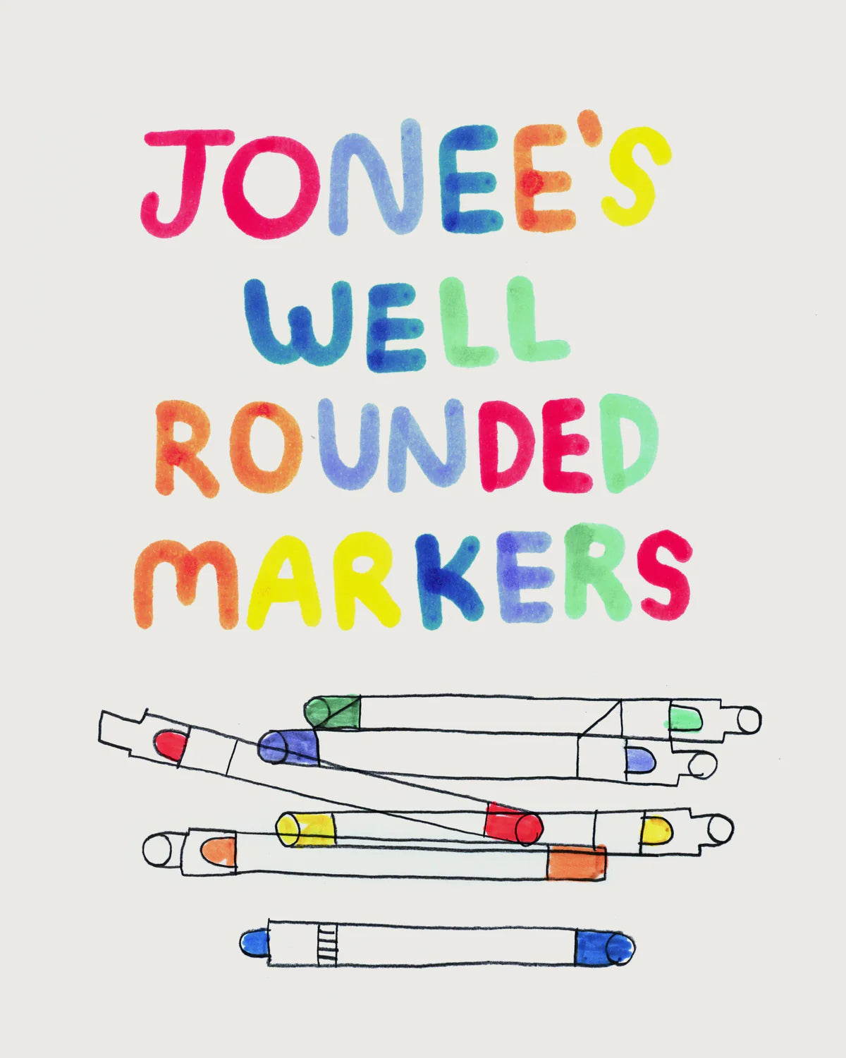 Jonees's Well Rounded Markers