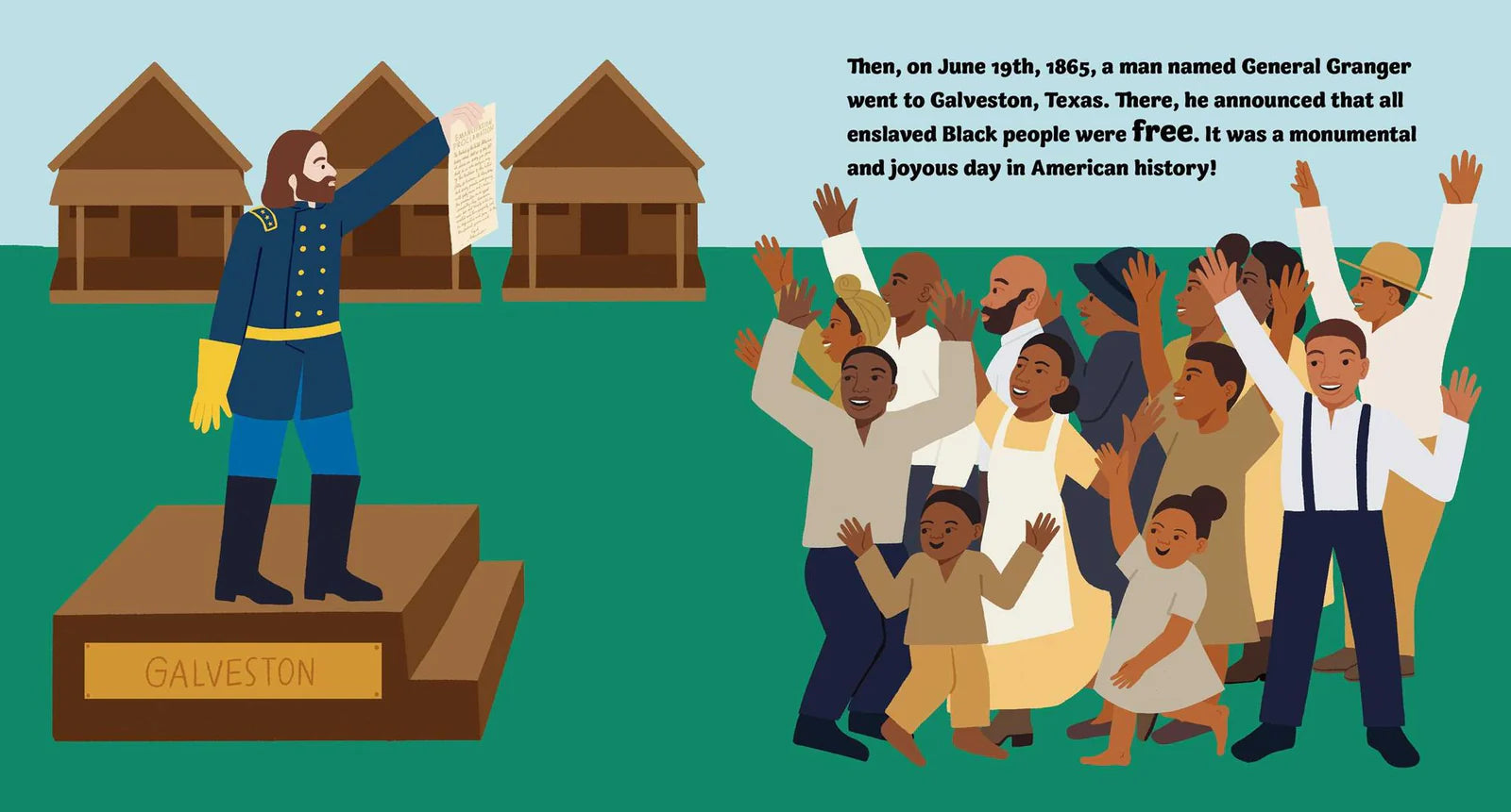 Juneteenth Board Book by Hannah Eliot &amp; Tequitia Andrews