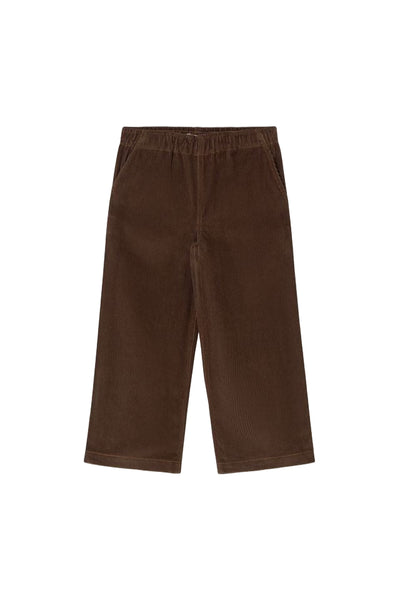 SALE Tiny Solid Woven Pants - Dark Brown – Mochi Kids
