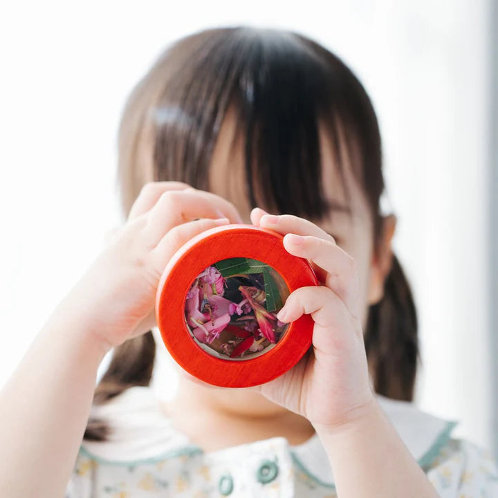 Wooden Kaleidoscope Toy