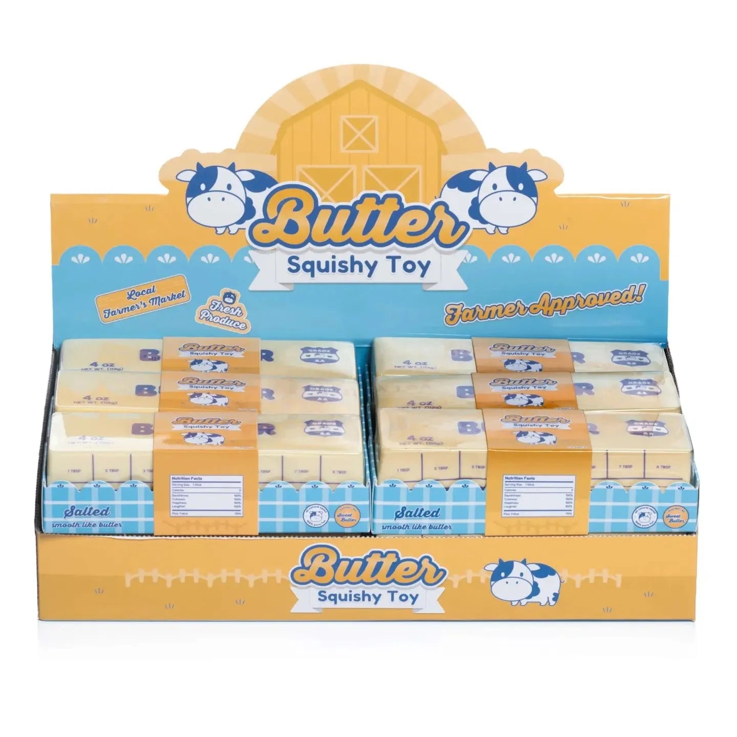 Butter Sensory Squishy by Kawaii Slime Company