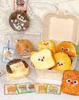 Korean Snack Squishy Keychain Blind Box