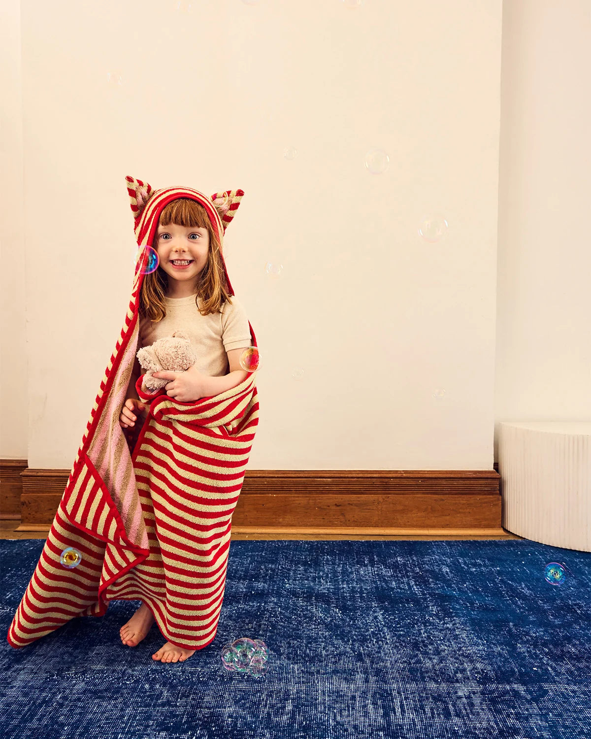 Baby Hooded Towel - Ladybug
