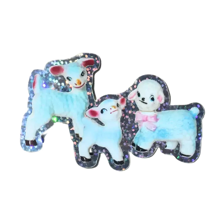 Kitsch Lamb Family Sticker