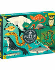 Land & Sea Predators 100 Piece Double-Sided Puzzle