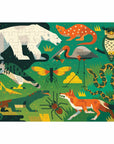 Land & Sea Predators 100 Piece Double-Sided Puzzle