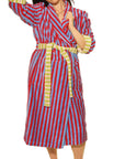 Lanternfly Stripe Bathrobe
