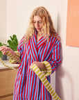 Lanternfly Stripe Bathrobe