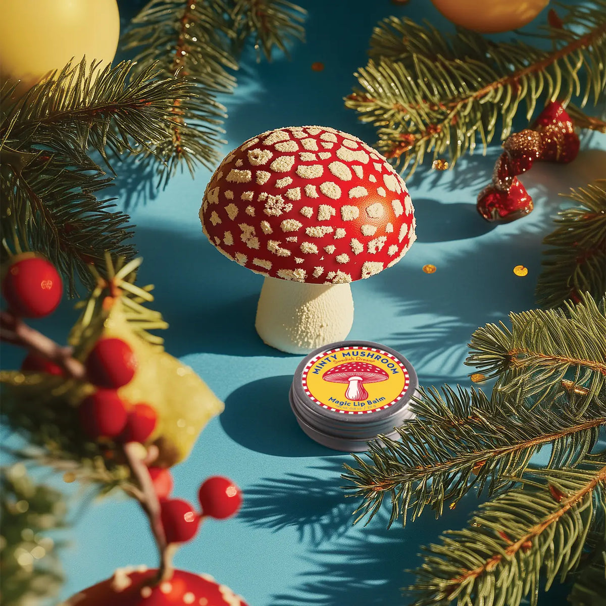 Swedish Dream Minty Mushroom Lip Balm