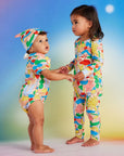 Little Billabong Long Sleeve Romper