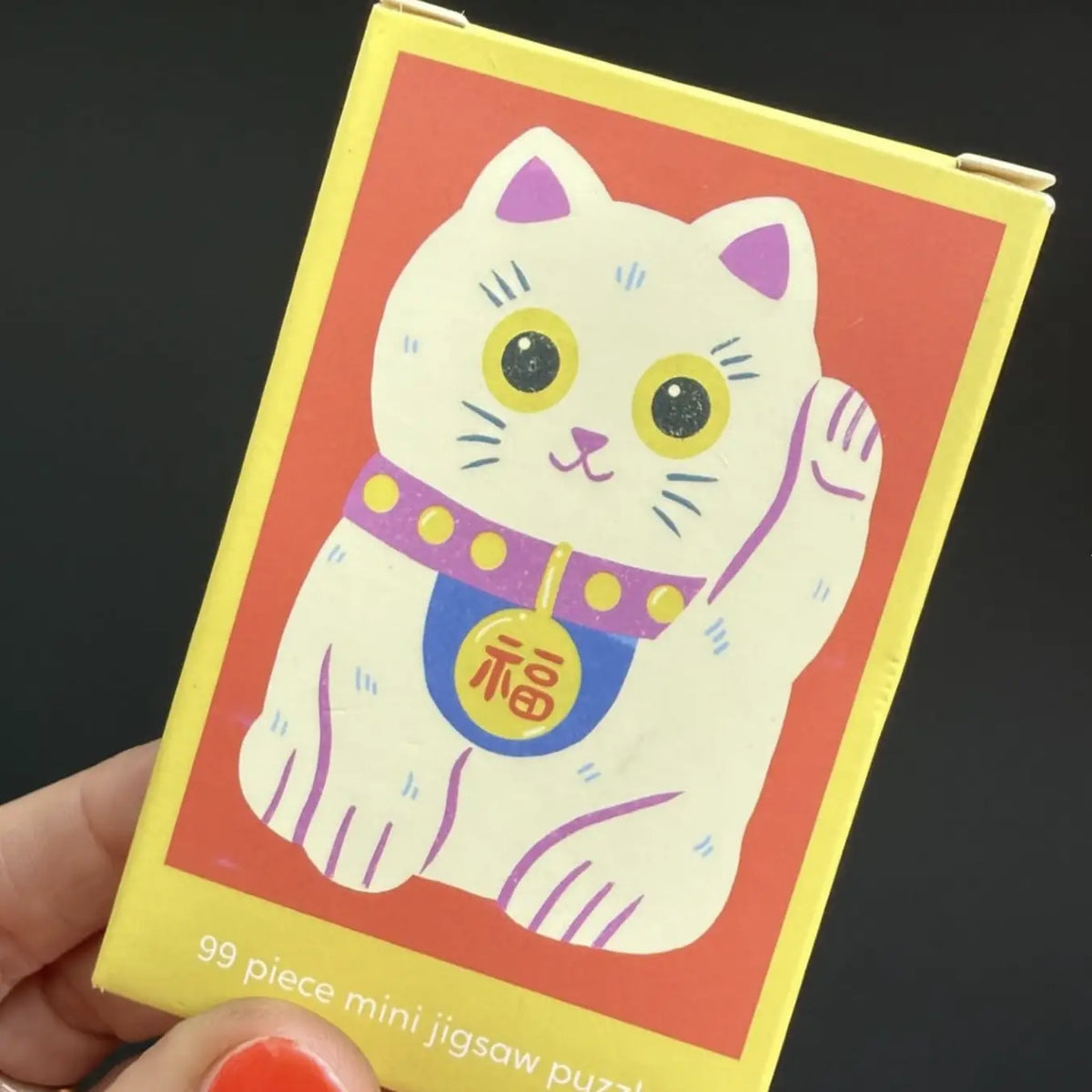 Lucky Cat 99 Piece Mini Puzzle