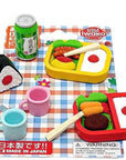 Picnic Eraser Set