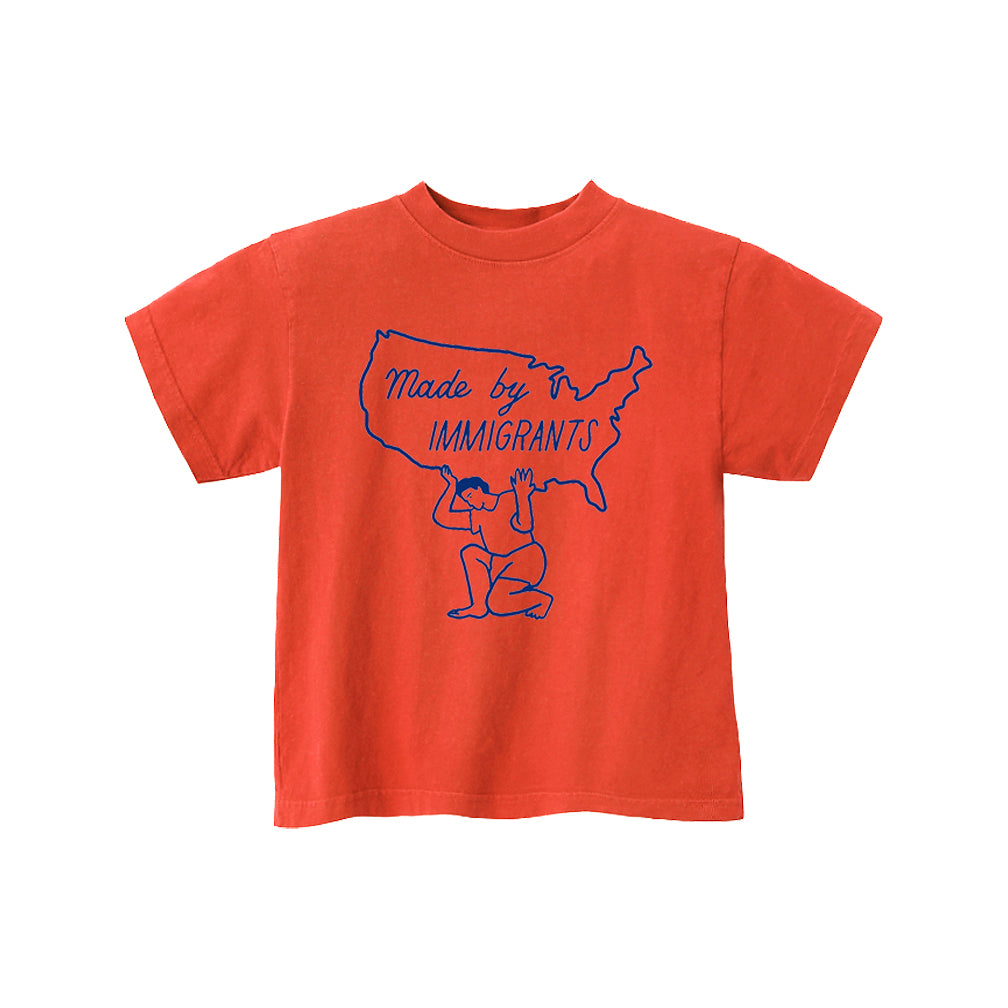 The Kira Shop X Mochi Kids Made By Immigrants Baby + Kids + Adults Tee PREORDER