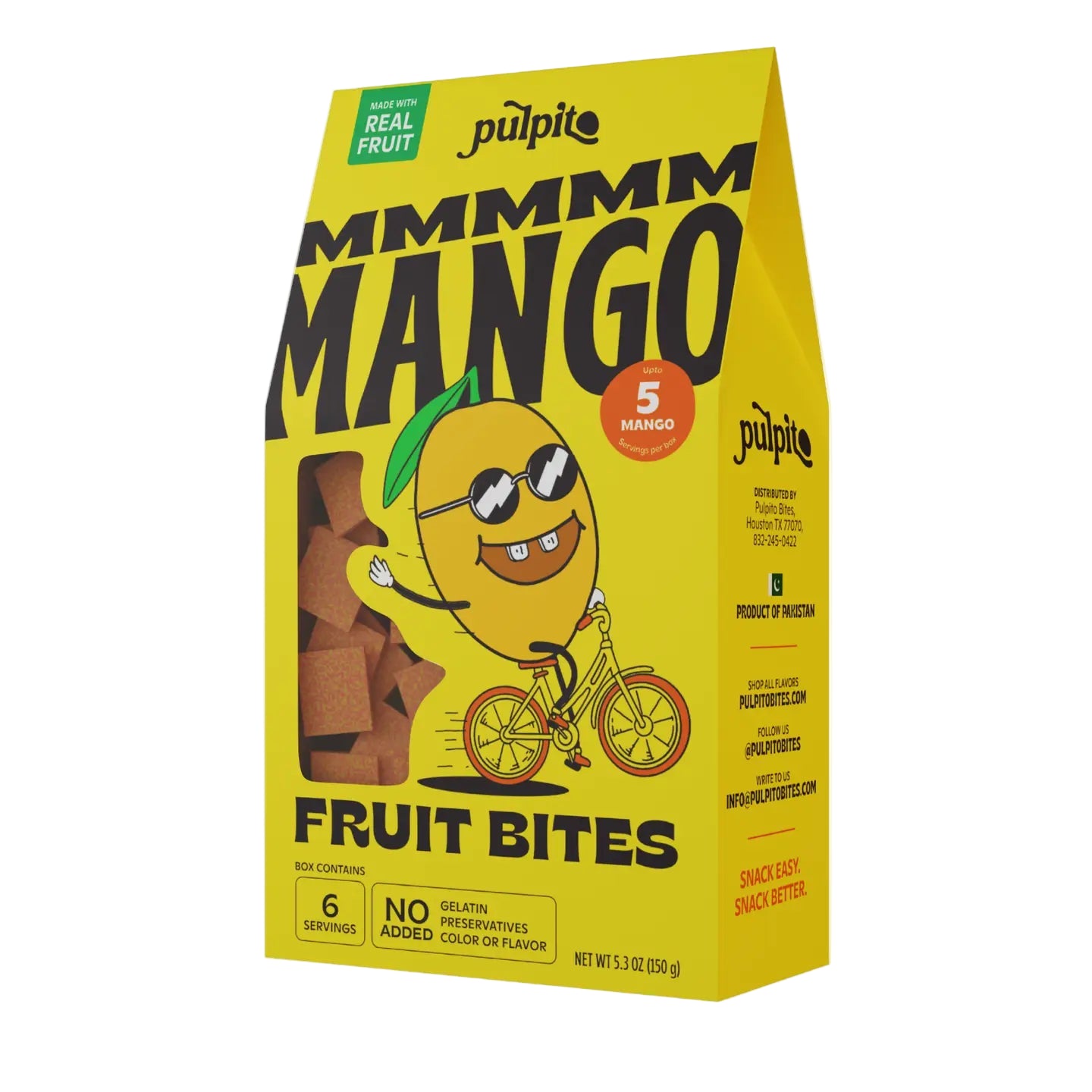 Mmm Mango by Pulpito Fruit Bites