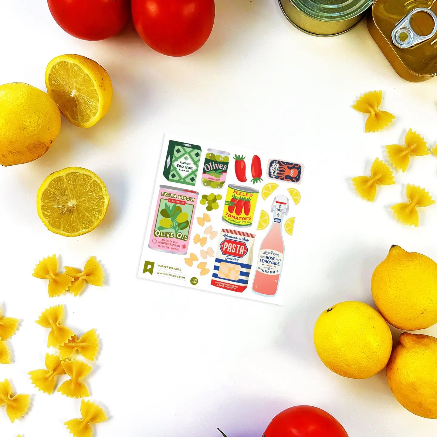 Market Delights Sticker Sheet