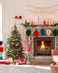 Glitter Merry Christmas Garland