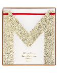 Glitter Merry Christmas Garland