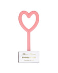 Slim Heart Candle