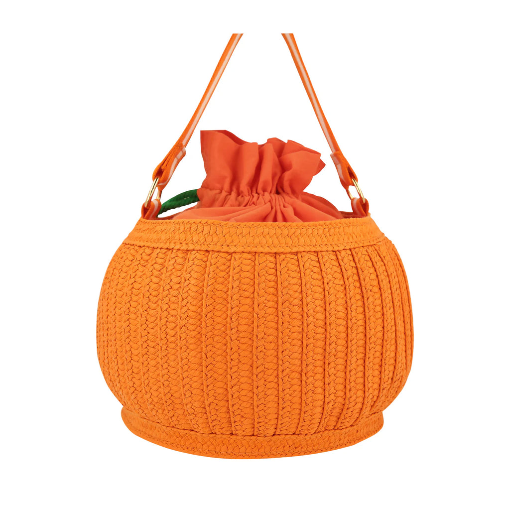Trick or Treat Pumpkin Basket Bag by Meri Meri