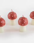 Mini Mushroom Candles by Meri Meri