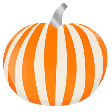 Mod Pattern Pumpkin Plates by Meri Meri