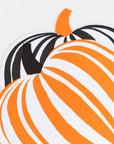 Striped Pumpkin Paper Placemats