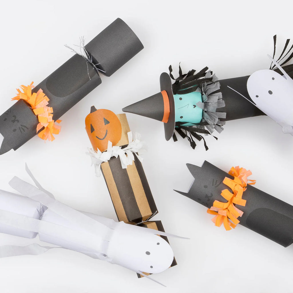 SALE Happy Halloween Character Crackers by Meri Meri