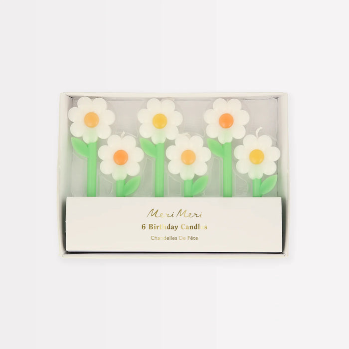 Daisy Candles by Meri Meri