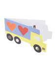 Truck Kids Valentine's Cards & Stickers Set by Meri Meri