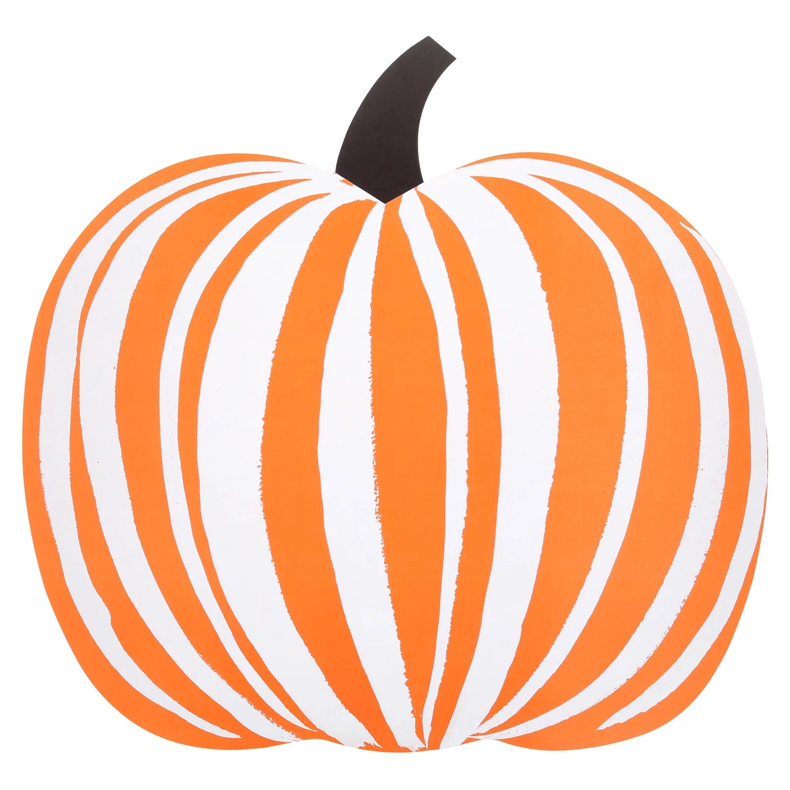 Striped Pumpkin Paper Placemats