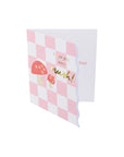 Fruit Basket Valentine's Cards and Erasers Set by Meri Meri