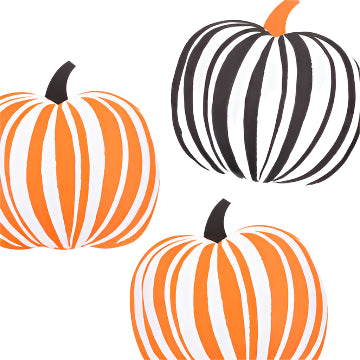 Striped Pumpkin Paper Placemats by Meri Meri