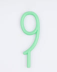 Slim Number Candle (0-9) by Meri Meri