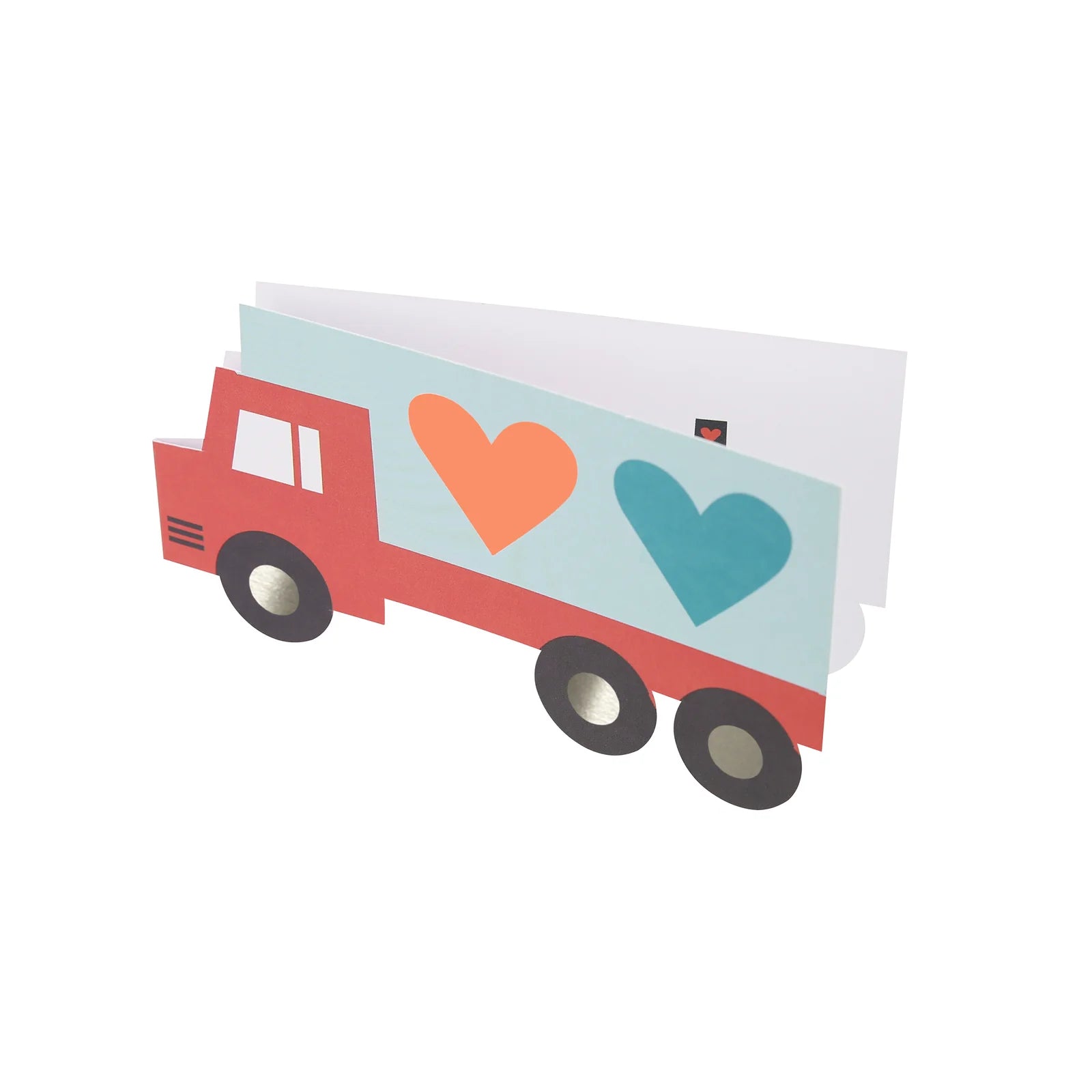 Truck Kids Valentine's Cards &amp; Stickers Set by Meri Meri