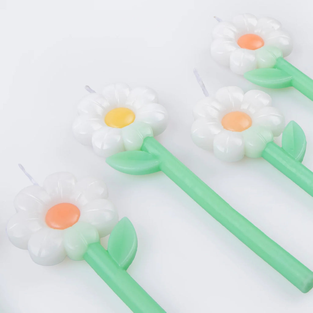 Daisy Candles by Meri Meri