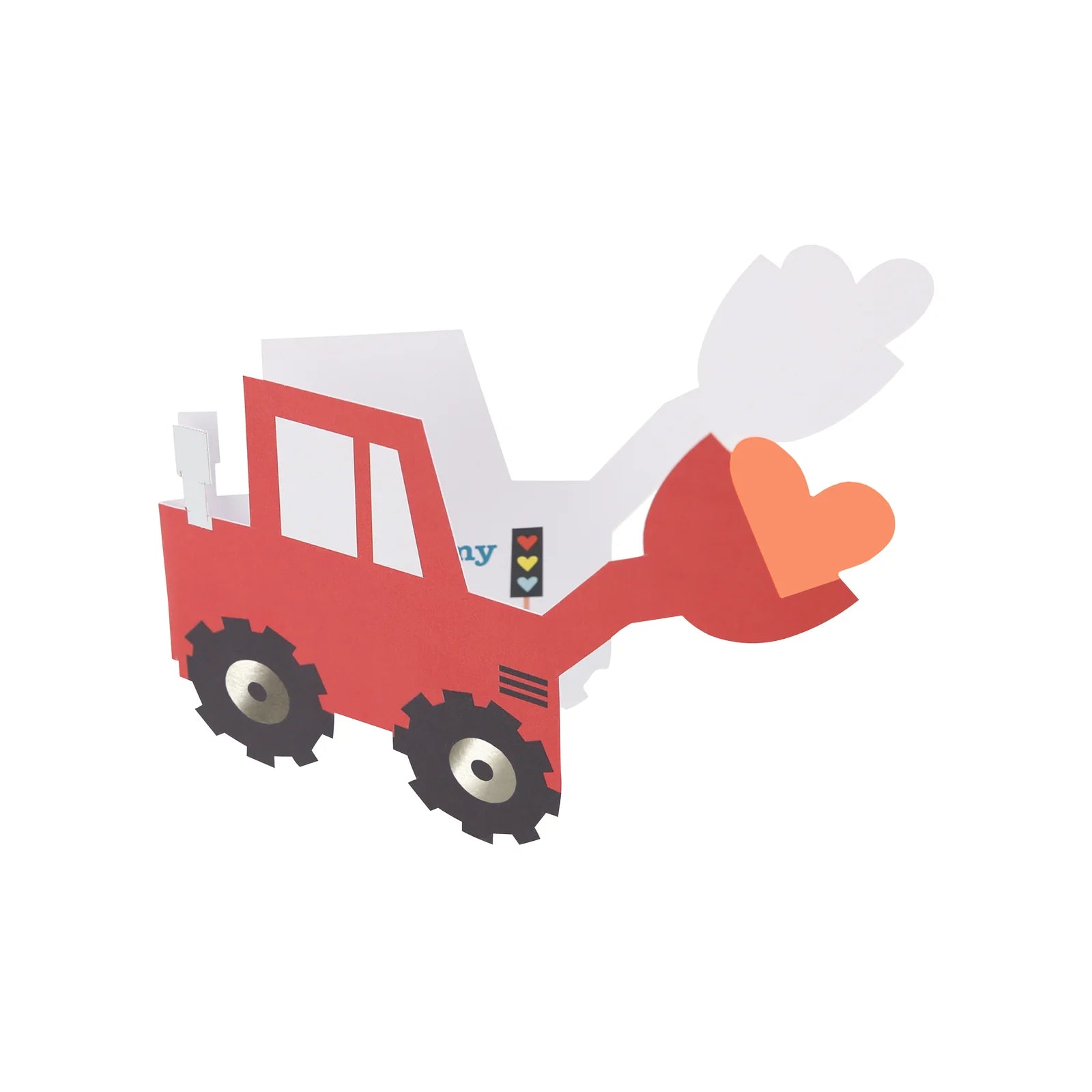 Truck Kids Valentine's Cards &amp; Stickers Set by Meri Meri