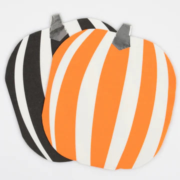 Mod Pattern Pumpkin Napkins by Meri Meri