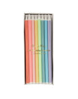 Mixed Striped Candles by Meri Meri