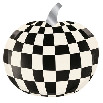 Mod Pattern Pumpkin Plates by Meri Meri