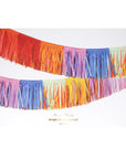 Bright Tissue Paper Fringe Garland by Meri Meri
