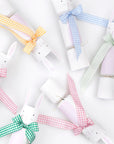 Gingham Bow Bunny Crackers by Meri Meri